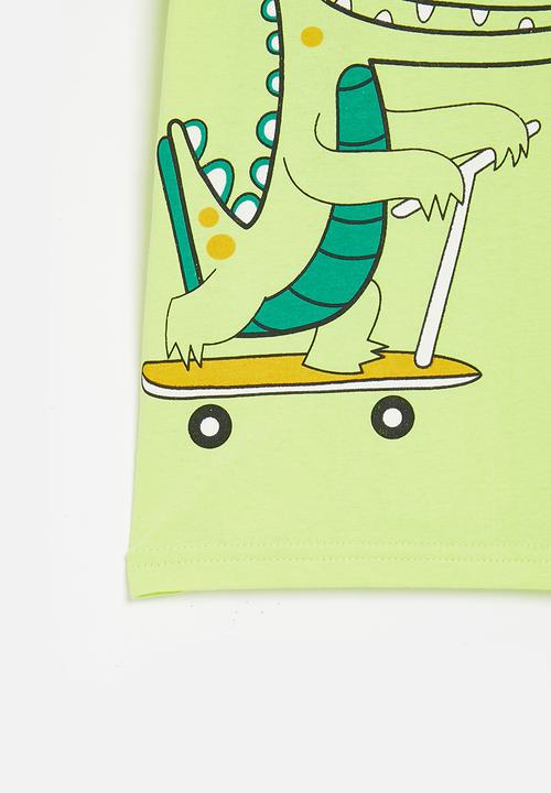 Pop Candy - Printed  tee - green