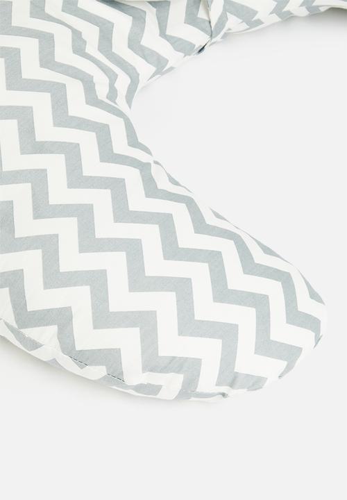 Pop Candy - Baby nursing pillow - grey & white