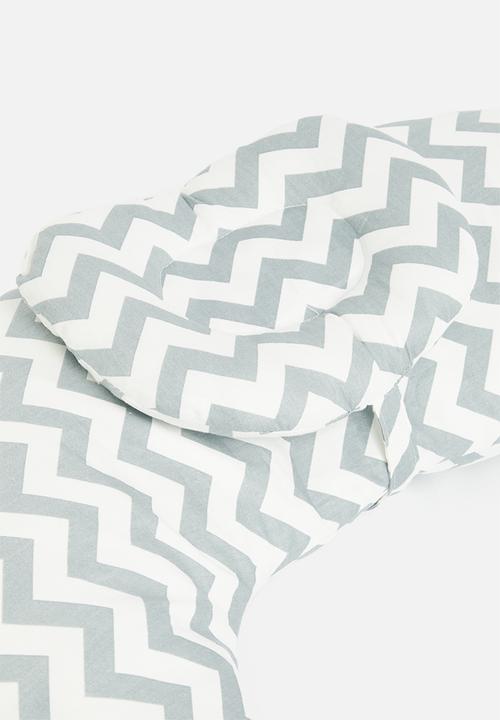 Pop Candy - Baby nursing pillow - grey & white