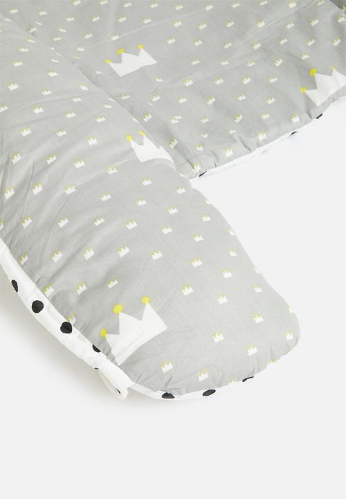 Pop Candy - 5 Piece foldable crib - grey