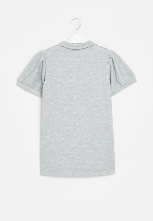 Pop Candy - Girls golfer dress - grey