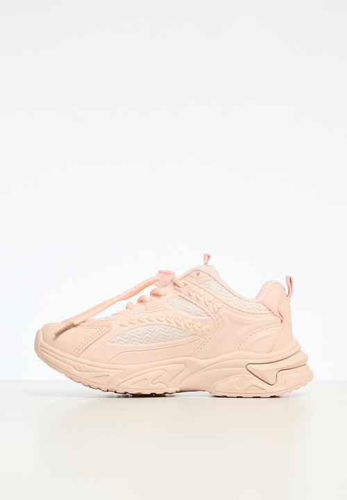 Pop Candy - Girls lace up sneakers - pink