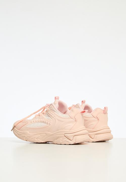Pop Candy - Girls lace up sneakers - pink