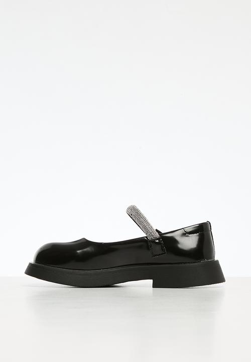 Pop Candy - Girls mary janes - black