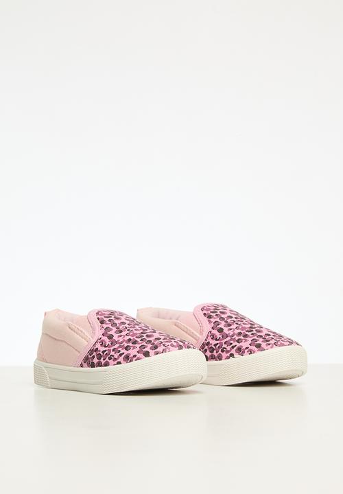 Pop Candy - Girls slip on sneakers - pink