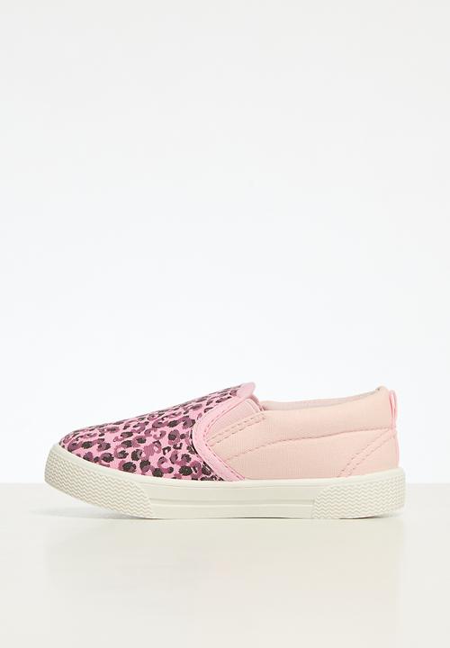 Pop Candy - Girls slip on sneakers - pink