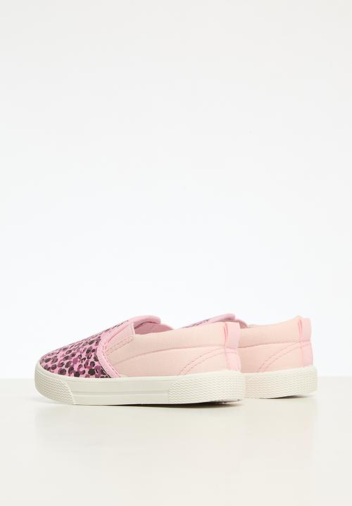 Pop Candy - Girls slip on sneakers - pink