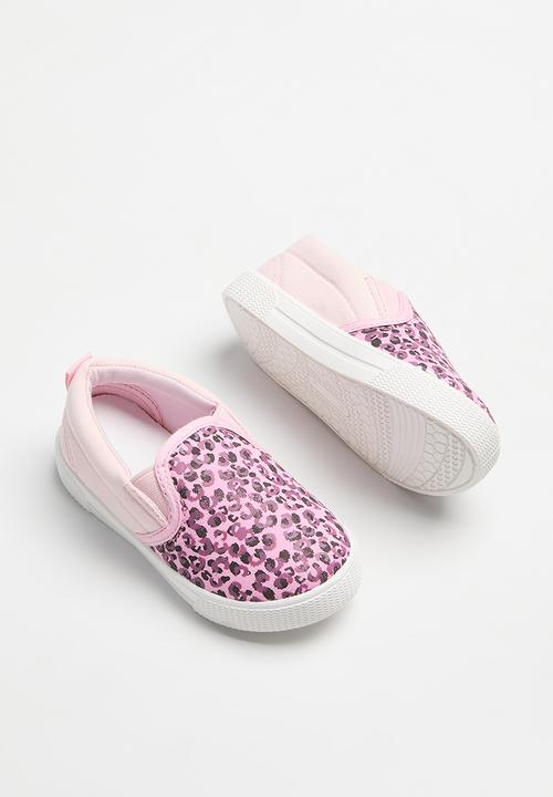 Pop Candy - Girls slip on sneakers - pink