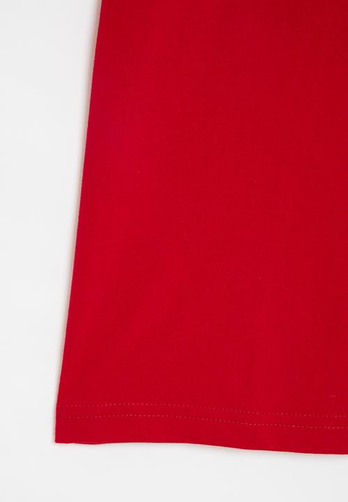 POLO - Boys cooper printed tee - red