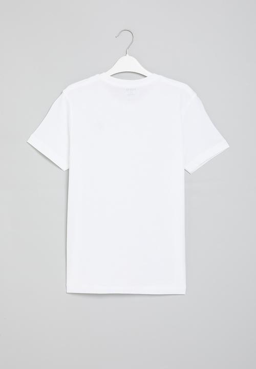 POLO - Boys rick short sleeve tee - white