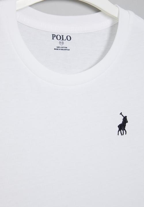 POLO - Boys rick short sleeve tee - white