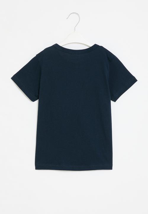 Pop Candy - Printed short sleeve tee - navy 