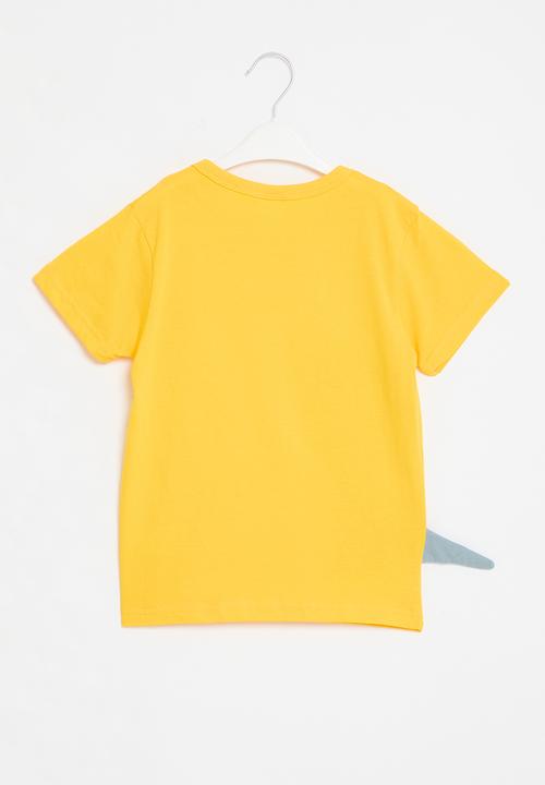 Pop Candy - Boys printed tee - yellow