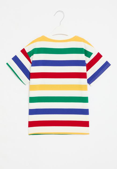 Pop Candy - Boys striped tee - multi