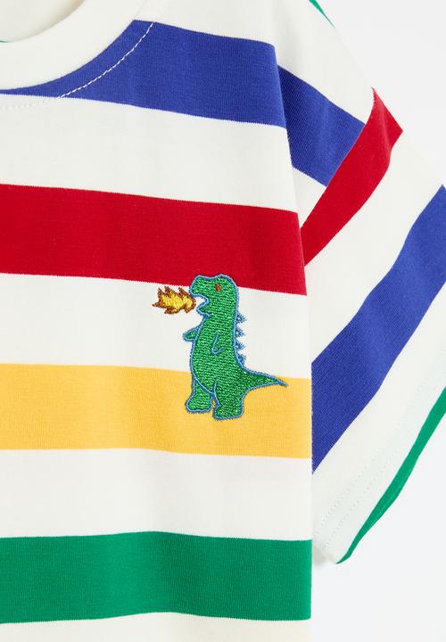 Pop Candy - Boys striped tee - multi