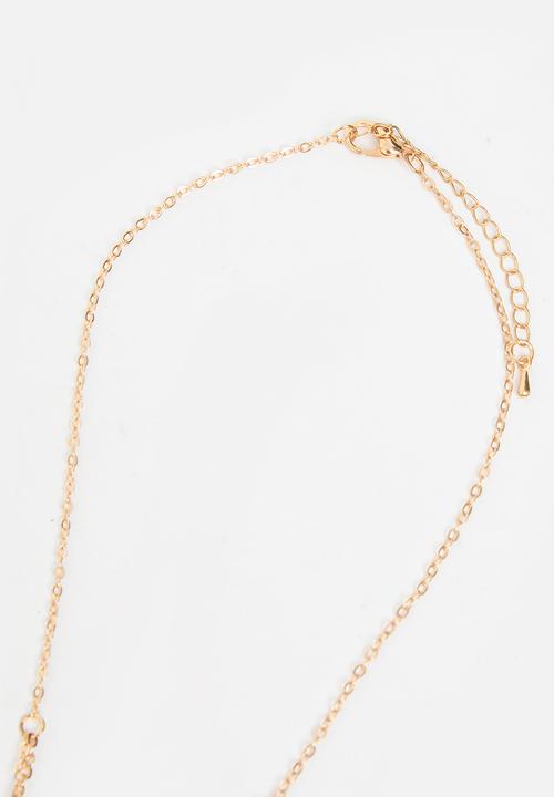Pop Candy - Tiered necklace - gold 