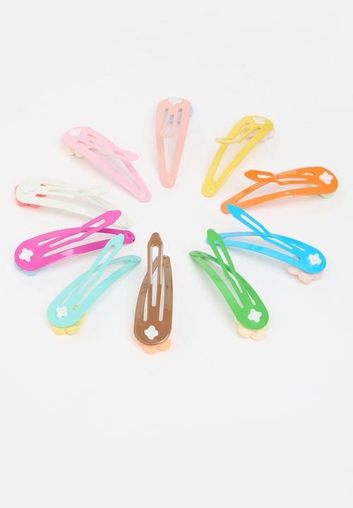 Pop Candy - 10 Pack hair clips - multi