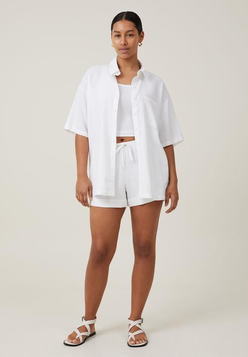 Cotton On - Haven short - white