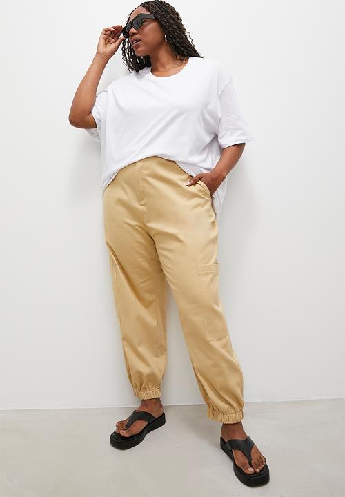 Superbalist - Oversized plain print tee - white