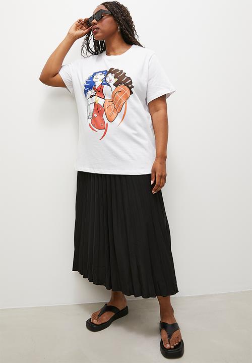 Superbalist - Graphic novelty tee plus - white
