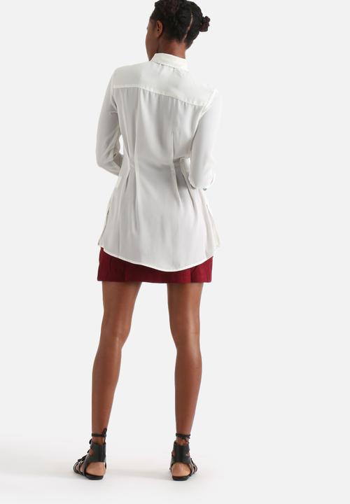Influence. - Longline Blouse 