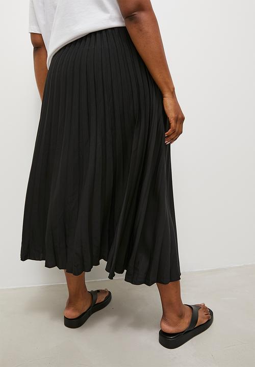 Superbalist - Midaxi pleated skirt - black