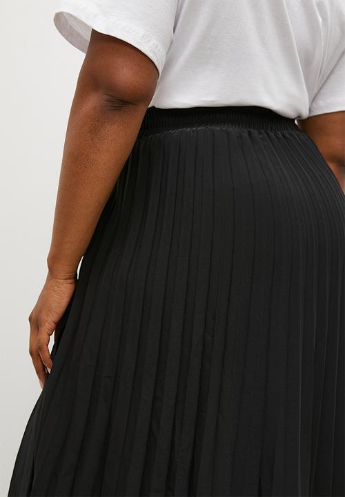 Superbalist - Midaxi pleated skirt - black