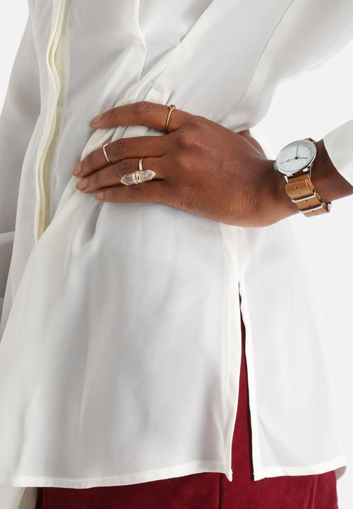 Influence. - Longline Blouse 