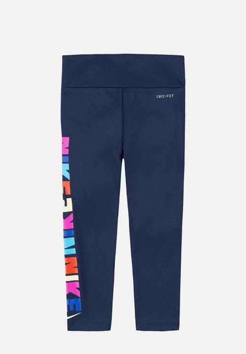 Nike - Nkg snack pack legging - obsidian