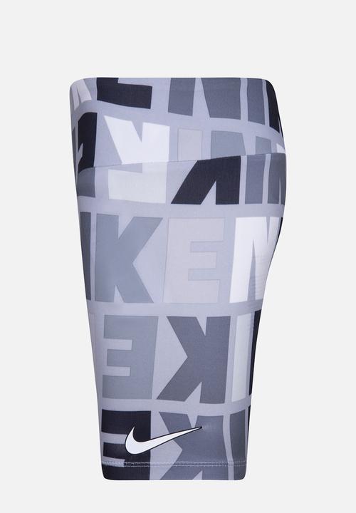 Nike - Nkg snack pack aop bike short - light smoke gray