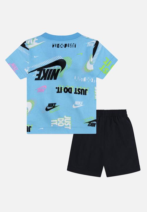 Nike - Nkb active joy short set - black & blue 