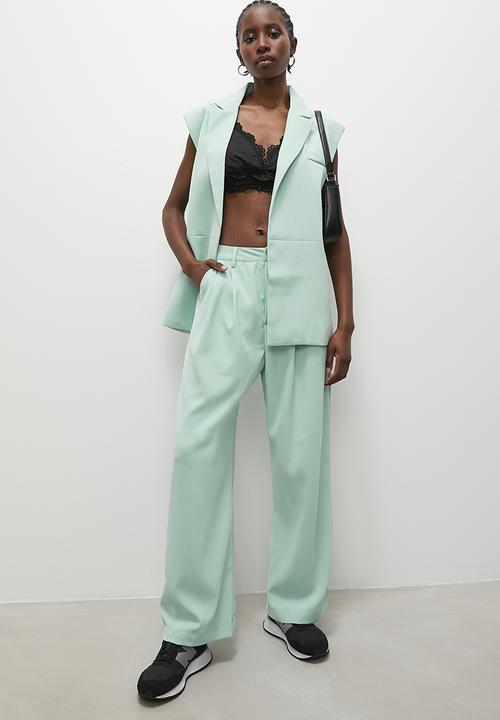 Superbalist - Co-ord high waisted wide leg - mint