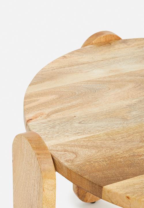 Sixth Floor - Kane mango wood side table - natural