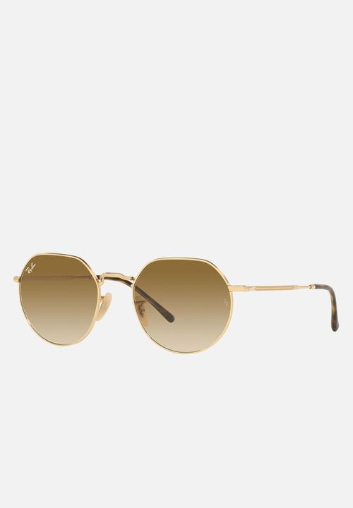Ray-Ban - Jack sunglasses 0rb3565 55 - gold