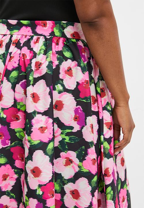 MILLA - Midaxi cricle skirt - floral print