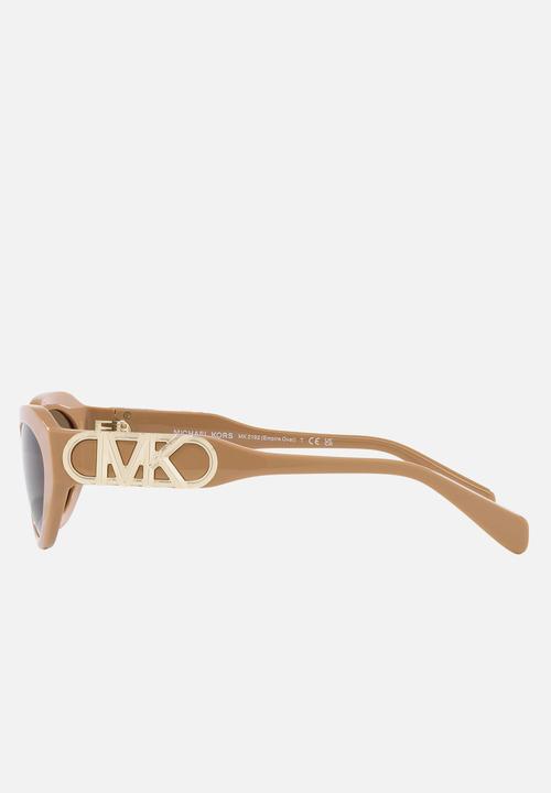 Michael Kors Eyewear - Empire oval sunglasses 0mk2192 53 - brown