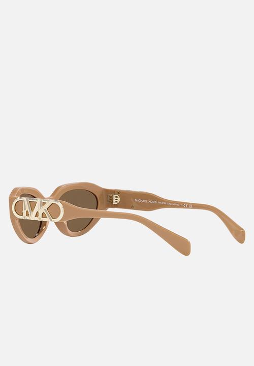 Michael Kors Eyewear - Empire oval sunglasses 0mk2192 53 - brown
