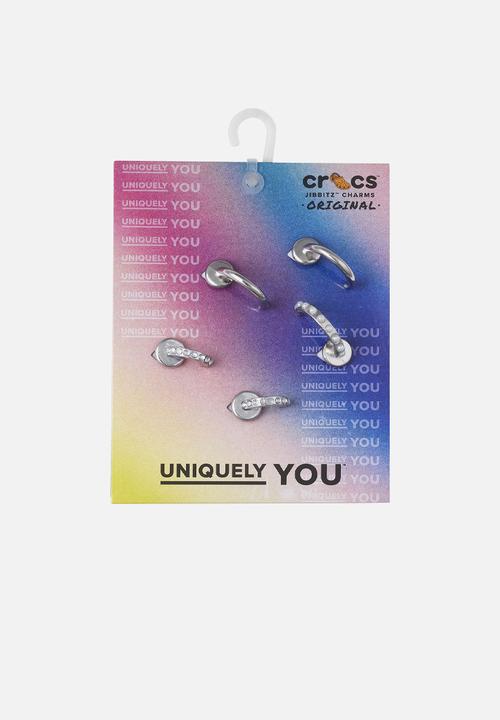 Crocs - Ring 5 pack - silver