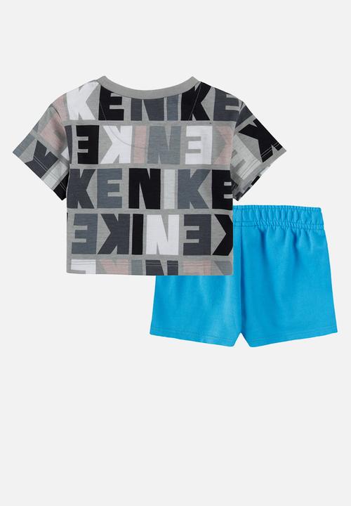 Nike - Nkg knit short set - baltic blue