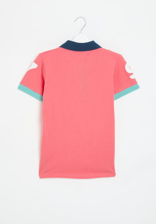 MINOTI - Pique polo shirt - pink