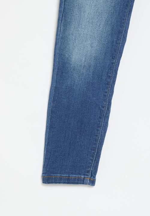 MINOTI - Boys blue basic regular denim jean - blue
