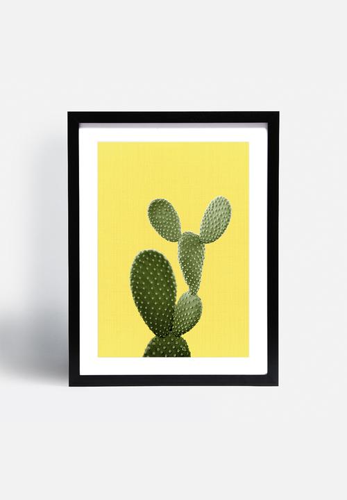 LILA+LOLA - Cactus On Yellow