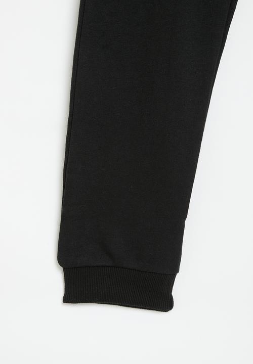 MINOTI - Fleece jogger - black 