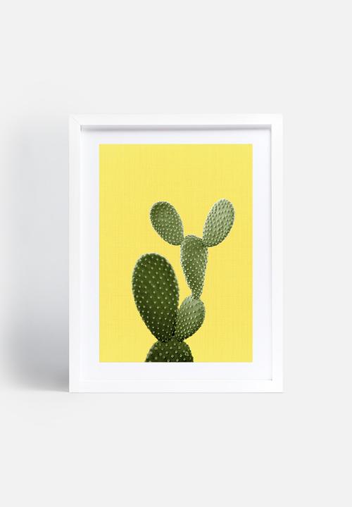 LILA+LOLA - Cactus On Yellow