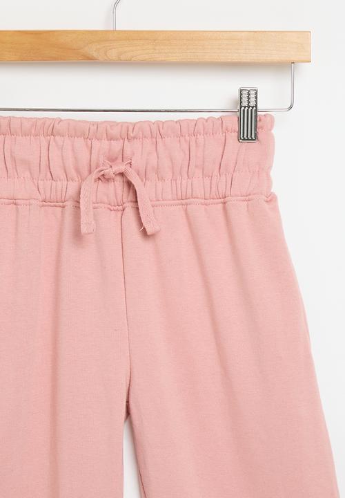 MINOTI - Loopback fleece jogger - pink