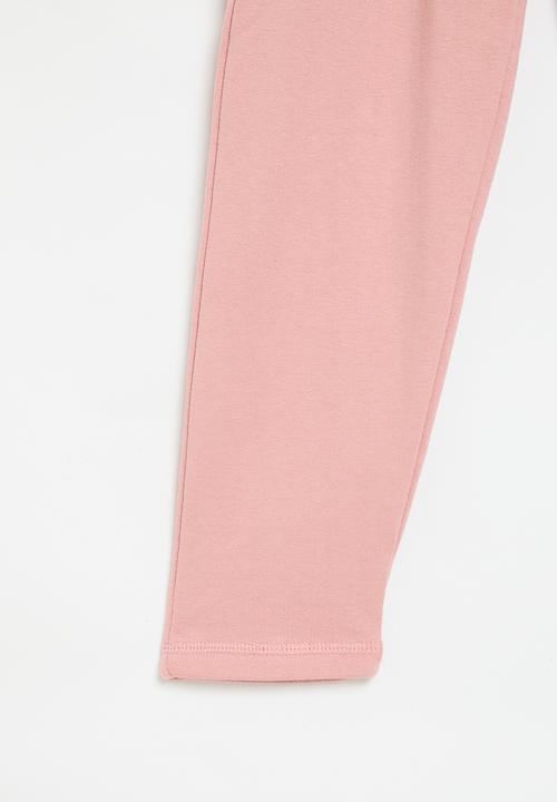 MINOTI - Loopback fleece jogger - pink