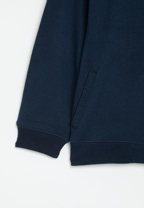 MINOTI - Zip thru fleece - navy 