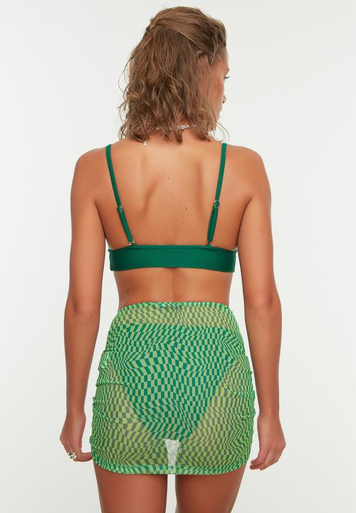Trendyol - Paisley pareo - green
