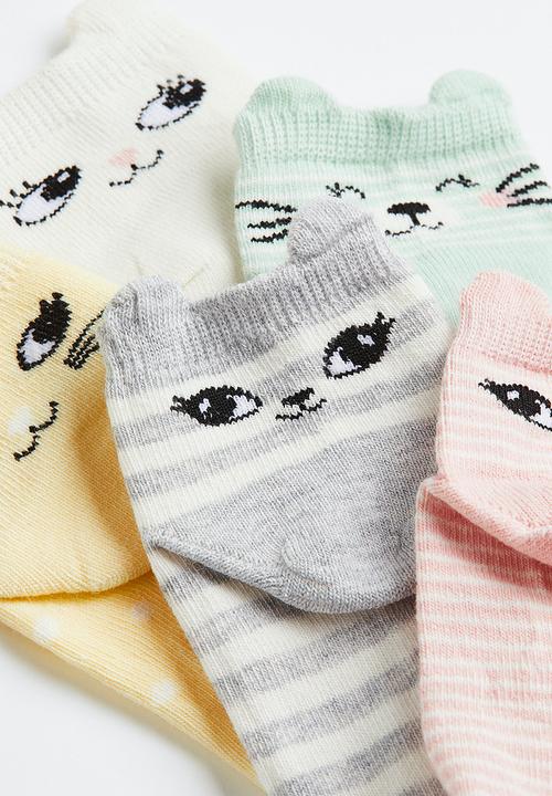 H&M - 5-Pack trainer socks - multi