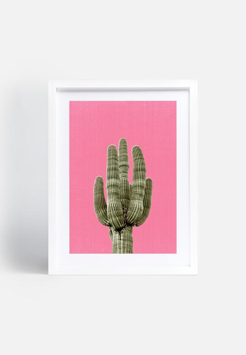 LILA+LOLA - Cactus On Pink
